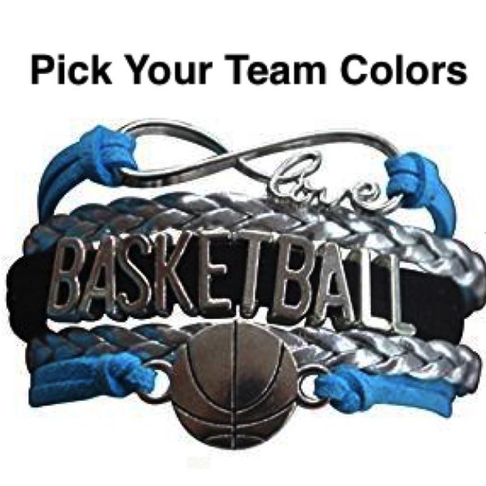 Girls Basketball Bracelet- Basketball Jewelry